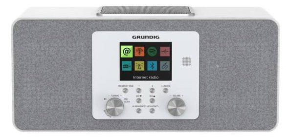 Grundig DTR 6100 2.1 DAB - Tragbar - Analog & Digital - DAB - DAB+ - FM - 28 W - TFT - 7,11 cm (2.8")