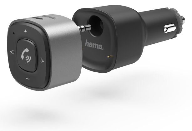 Hama Bluetooth-Audioempfänger/-Freisprechanlage für Handy, Lautsprecher, Tablet, Digital Player