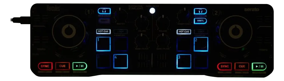 Hercules DJ Control Starlight - DJ-Regler, Ansicht 3