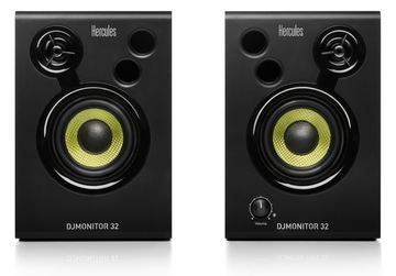 Hercules DJ Monitor 32 - Monitorlautsprecher - 30 Watt (Gesamt) von LumaTech