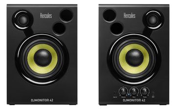 Hercules DJ Monitor 42 - Monitorlautsprecher - 40 Watt (Gesamt) von LumaTech
