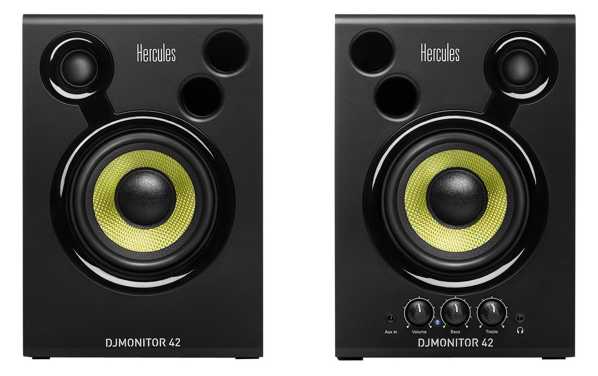 Hercules DJ Monitor 42 - Monitorlautsprecher - 40 Watt (Gesamt)