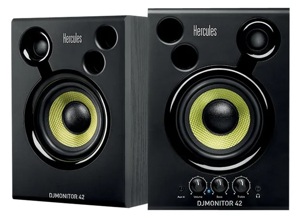 Hercules DJ Monitor 42 - Monitorlautsprecher - 40 Watt (Gesamt), Ansicht 2