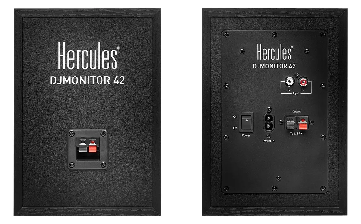 Hercules DJ Monitor 42 - Monitorlautsprecher - 40 Watt (Gesamt), Ansicht 3