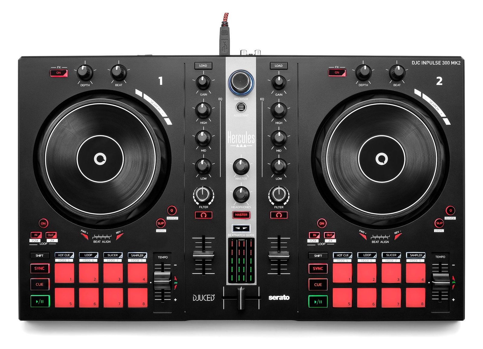 Hercules DJControl Inpulse 300 MK2 - DJ-Regler