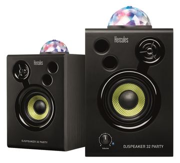 Hercules DJSpeaker 32 Party - Lautsprecher - 30 Watt (Gesamt) von LumaTech
