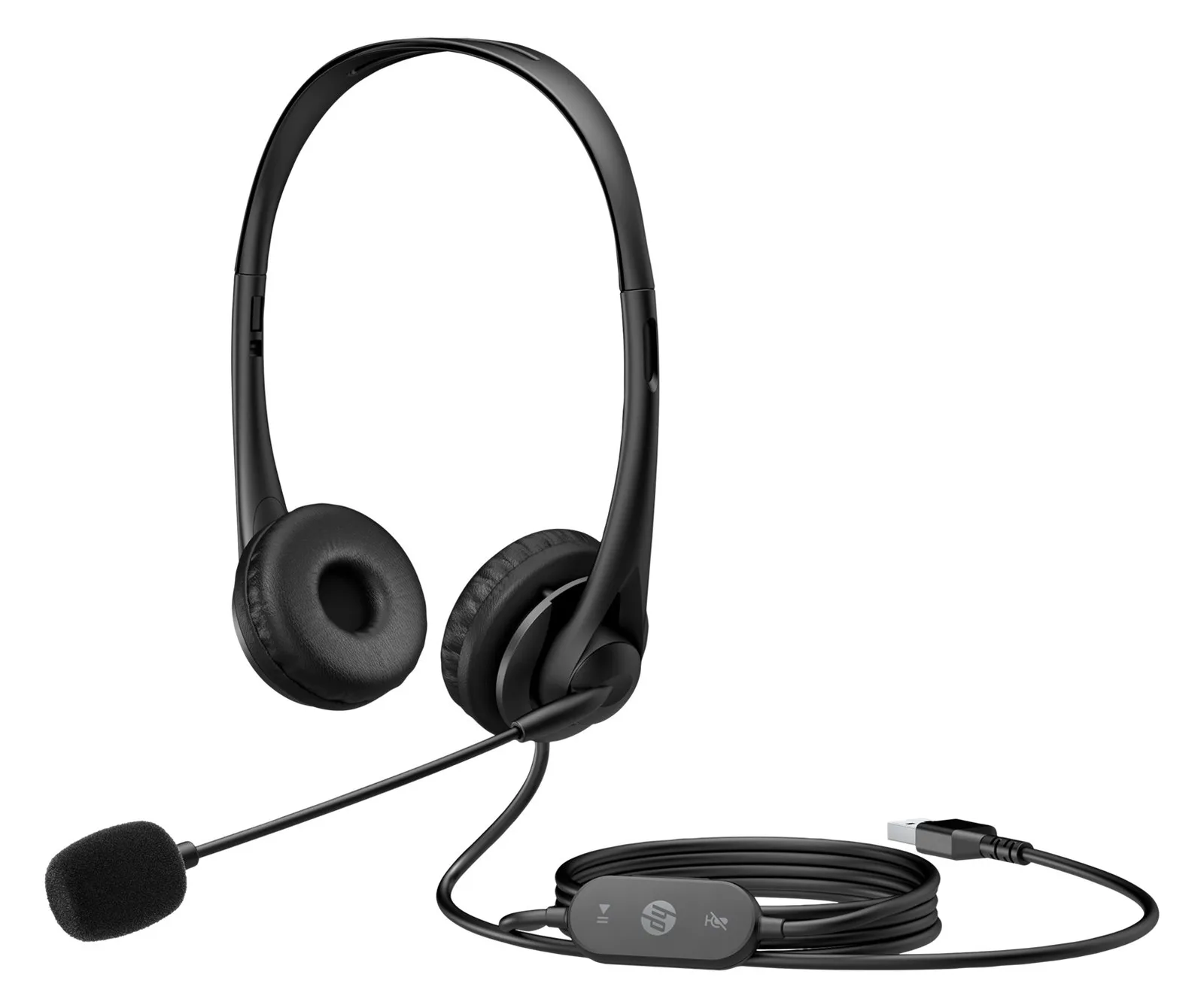 HP G2 - Headset - On-Ear - kabelgebunden - USB, Ansicht 4