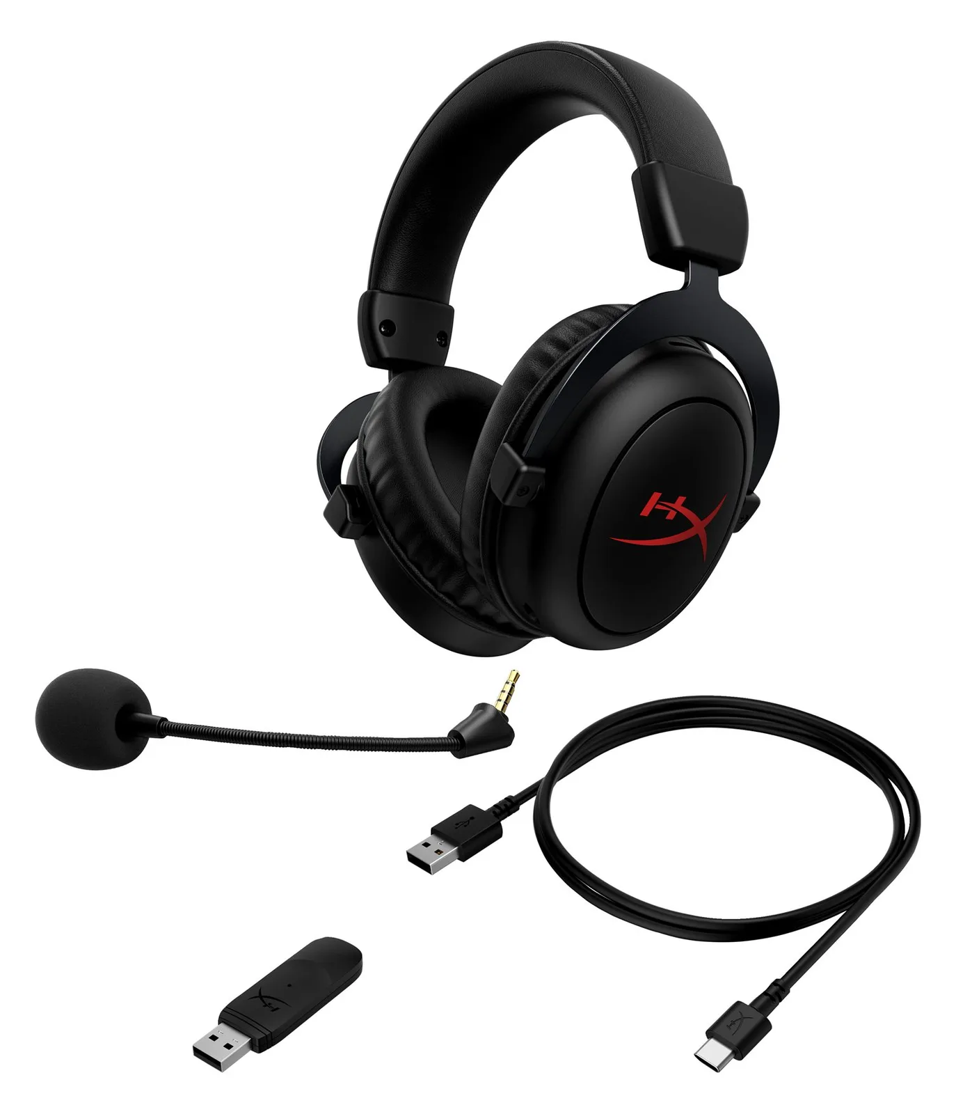 HP HyperX Cloud II - Headset - ohrumschließend - 2,4 GHz, Ansicht 5