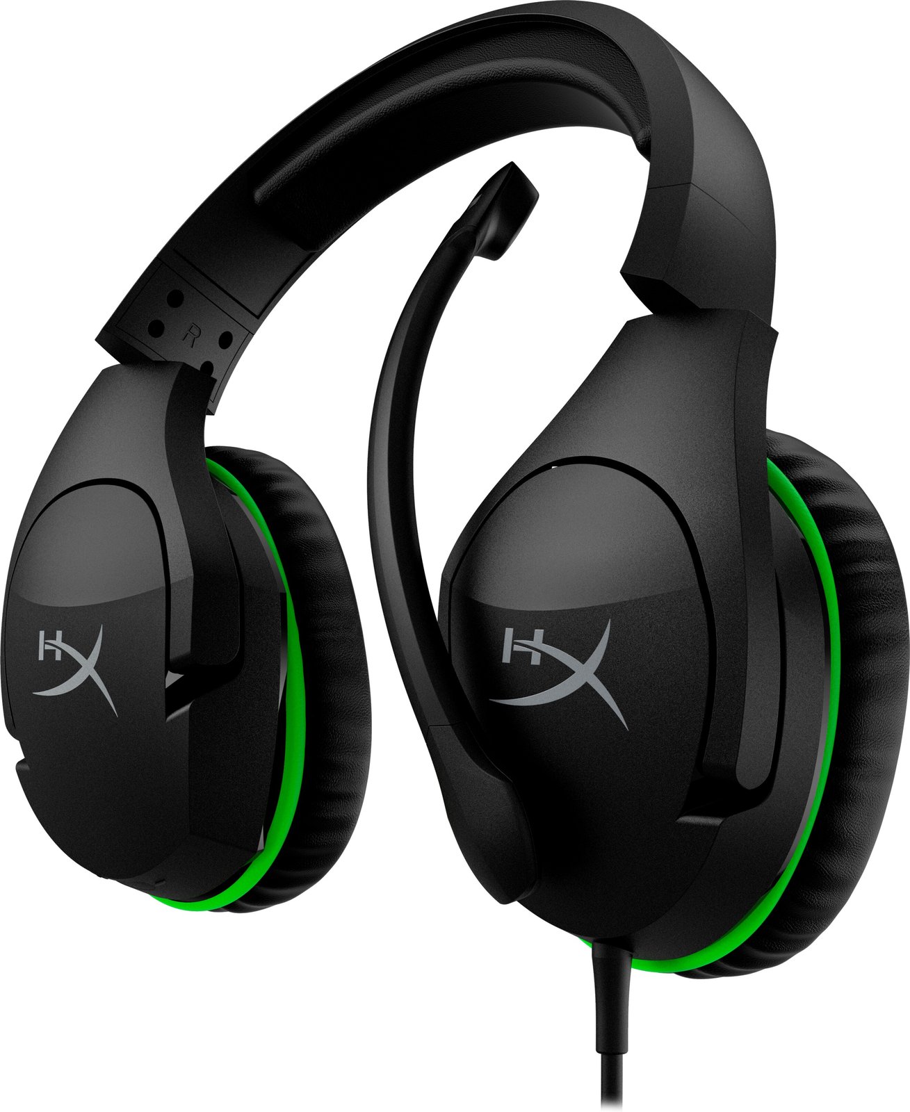 HP HyperX CloudX Stinger – Gaming-Headset (schwarz-grün) – Xbox - Kabelgebunden - Gaming - 18 - 23000 Hz - 275 g