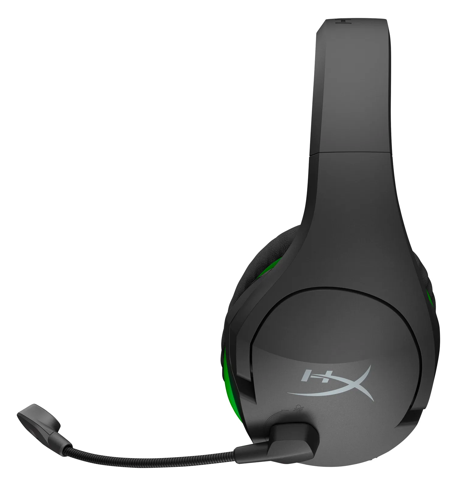 HP HyperX CloudX Stinger – Gaming-Headset (schwarz-grün) – Xbox - Kabelgebunden - Gaming - 18 - 23000 Hz - 275 g, Ansicht 3