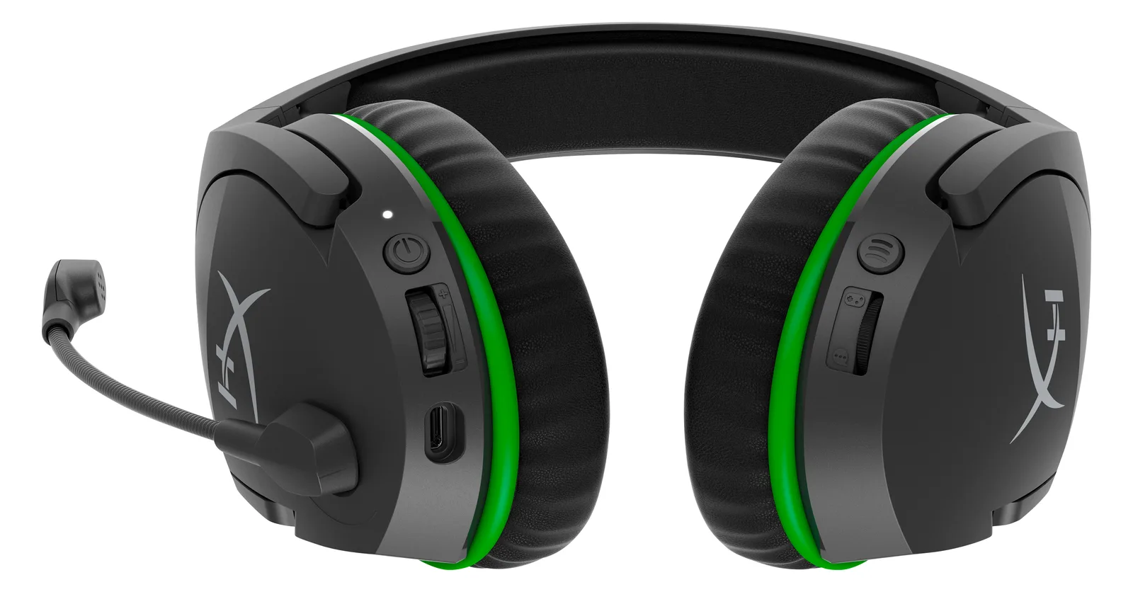 HP HyperX CloudX Stinger – Gaming-Headset (schwarz-grün) – Xbox - Kabelgebunden - Gaming - 18 - 23000 Hz - 275 g, Ansicht 4