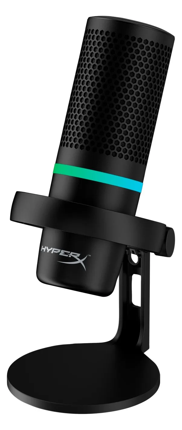 HP HyperX DuoCast - Mikrofon - USB - Schwarz, Ansicht 3