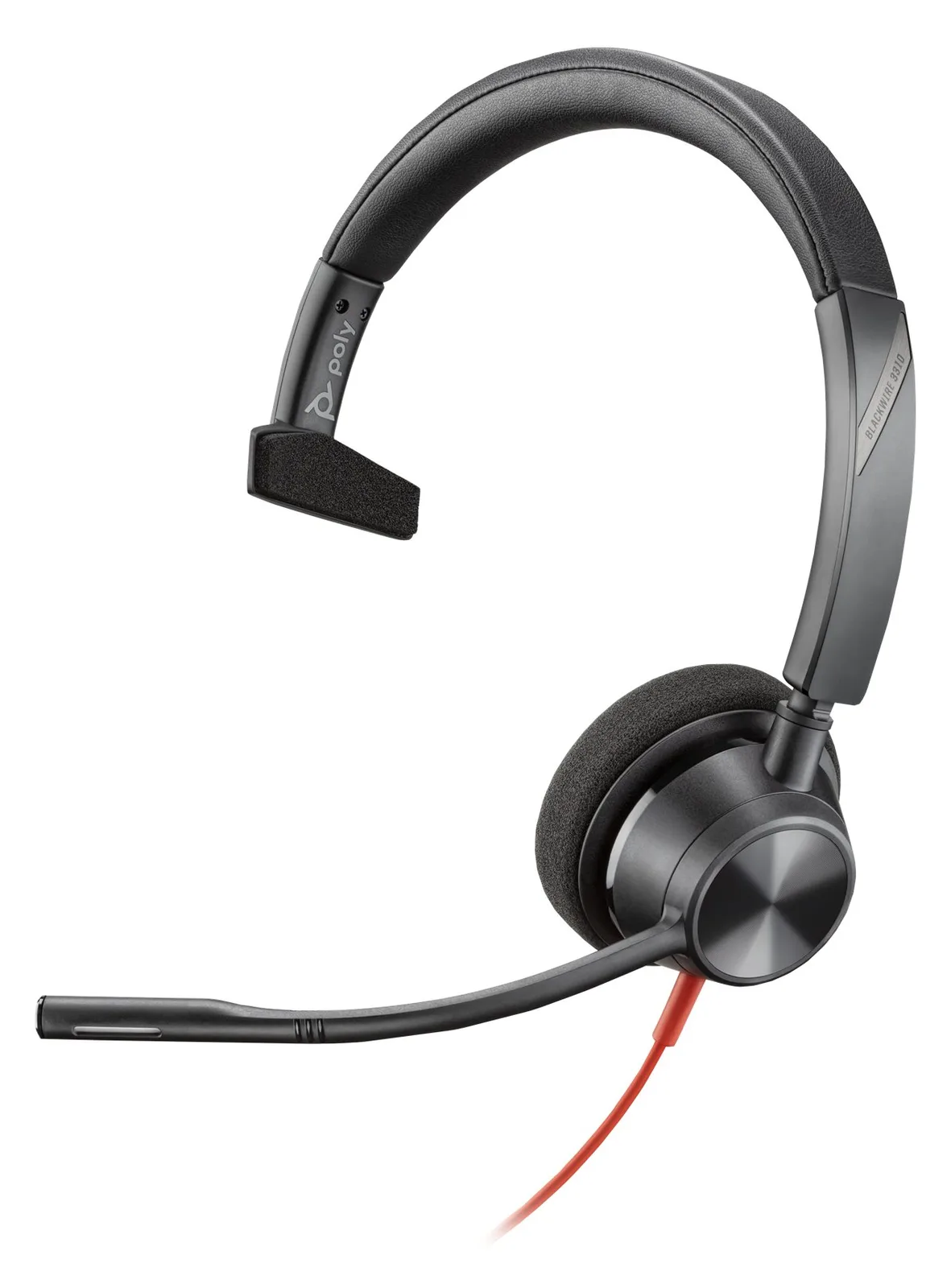 HP Poly Blackwire 3310 - Blackwire 3300 series - Headset - Lautstärke +, Lautsärke, Ansicht 2