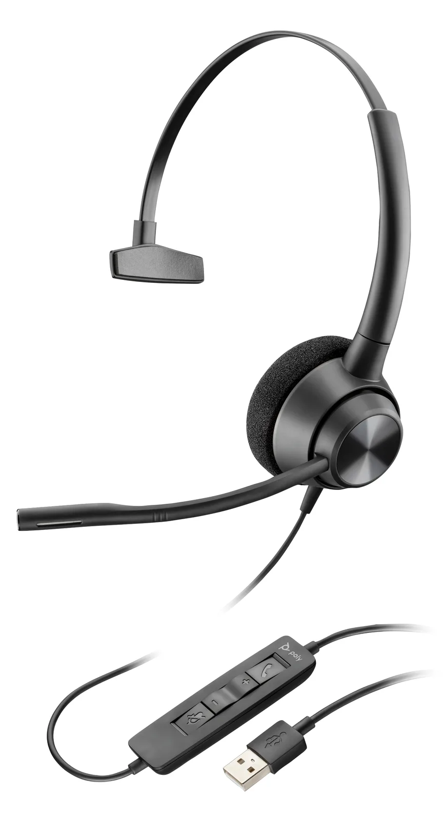 HP Poly EncorePro 310 - EncorePro 300 series - Headset, Ansicht 3