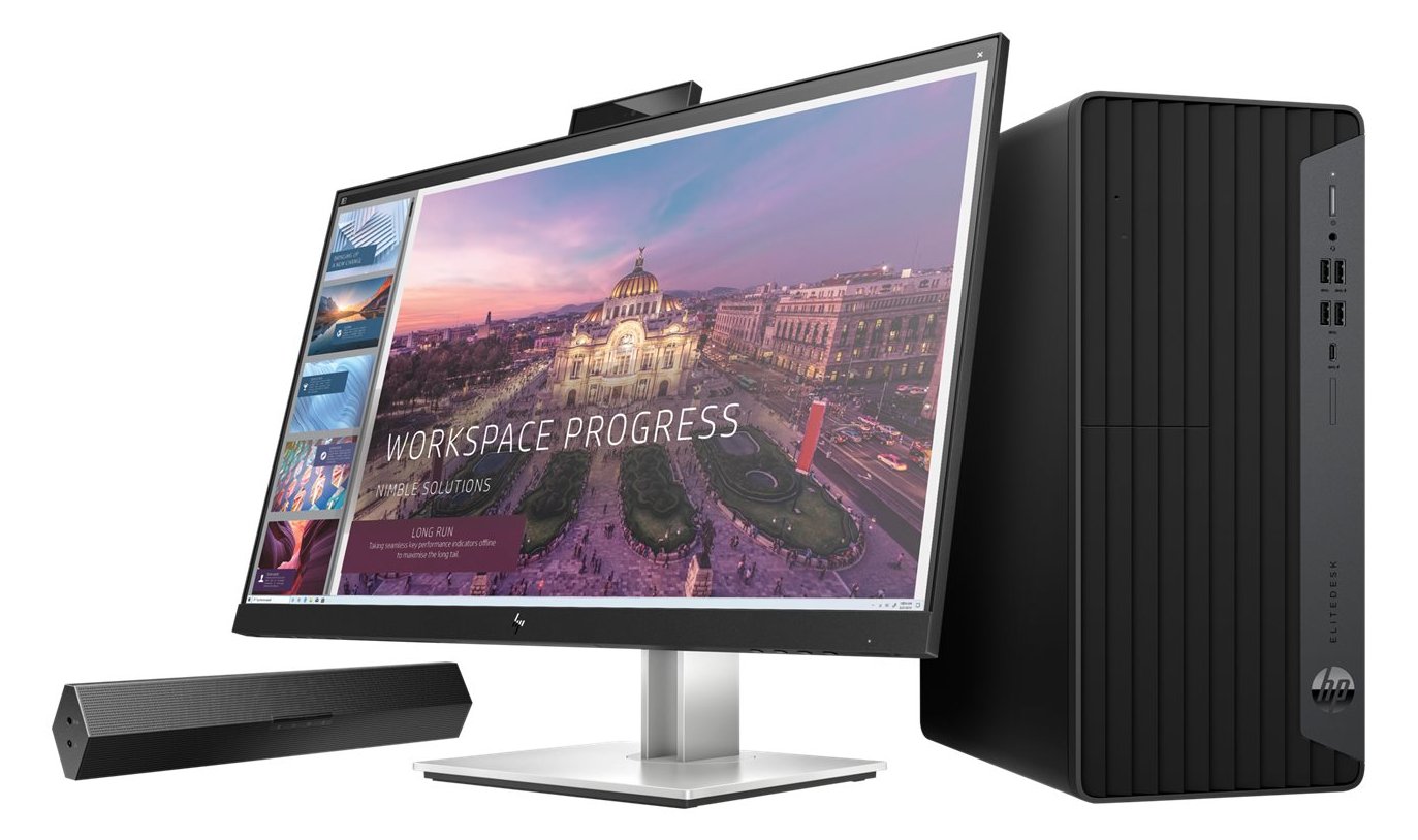 HP S101 - Soundbar - für Monitor - 2.5 Watt - Schwarz (Grill Farbe - Schwarz)