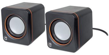 IC Intracom Manhattan 2600 Series Speaker System, Small Size, Big Sound, Two Speakers, Stereo, USB power, Output: 2x 3W von LumaTech