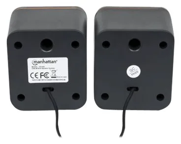 IC Intracom Manhattan 2600 Series Speaker System, Small Size, Big Sound, Two Speakers, Stereo, USB power, Output: 2x 3W, Ansicht 4