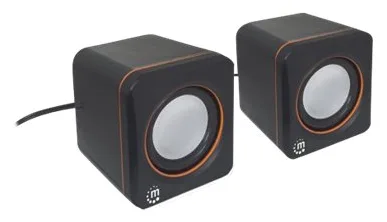 IC Intracom Manhattan 2600 Series Speaker System, Small Size, Big Sound, Two Speakers, Stereo, USB power, Output: 2x 3W, Ansicht 5
