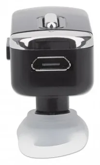 IC Intracom Manhattan Single Ear Bluetooth Headset (Clearance Pricing), Omnidirectional Mic, Integrated Controls, Black, Ansicht 4