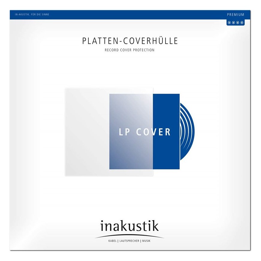 in-akustik Premium - Abdeckplatte für Schallplatte (Packung mit 50)