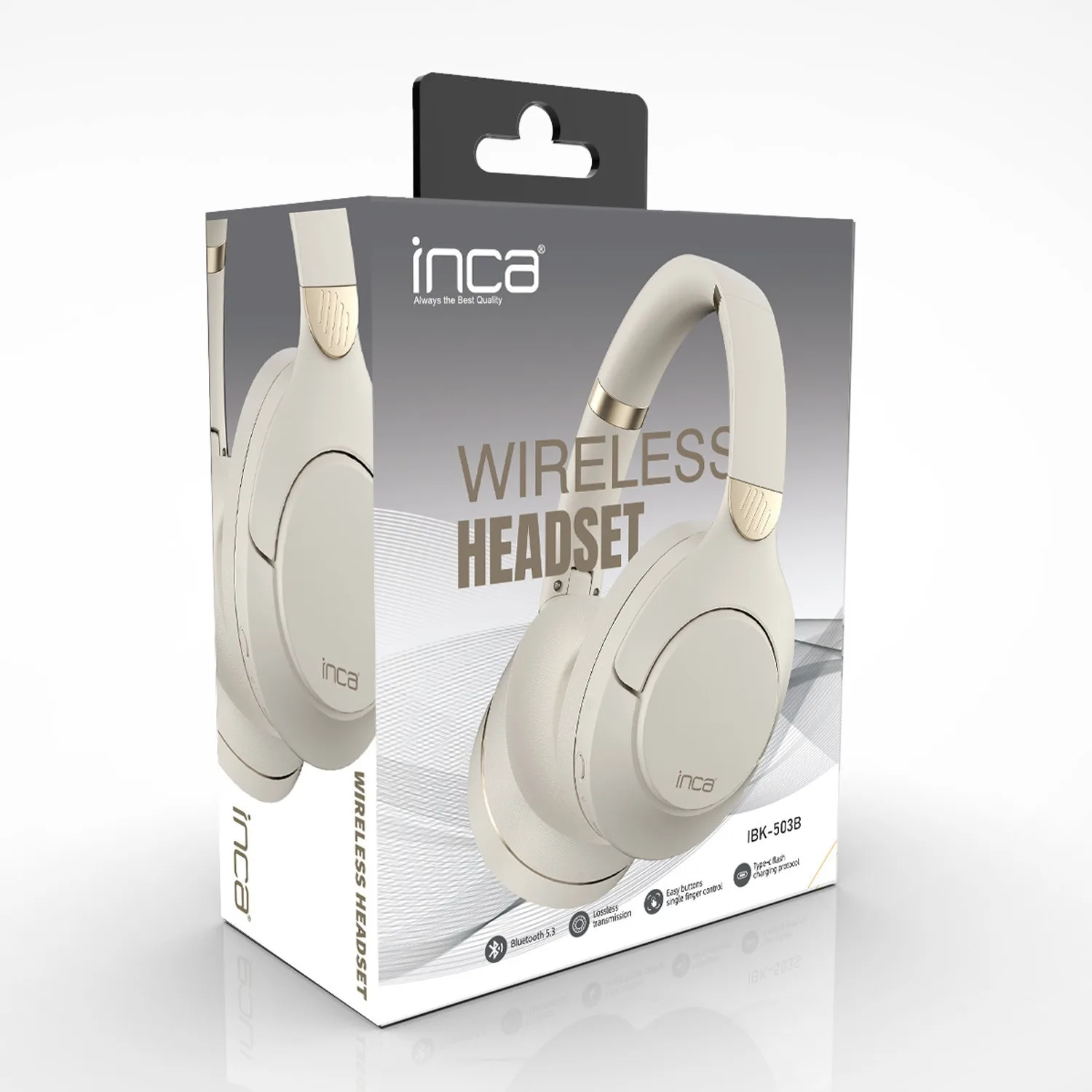 INCA Bluetooth Headset IBK-503B Version 5.3 - Headset, Ansicht 4
