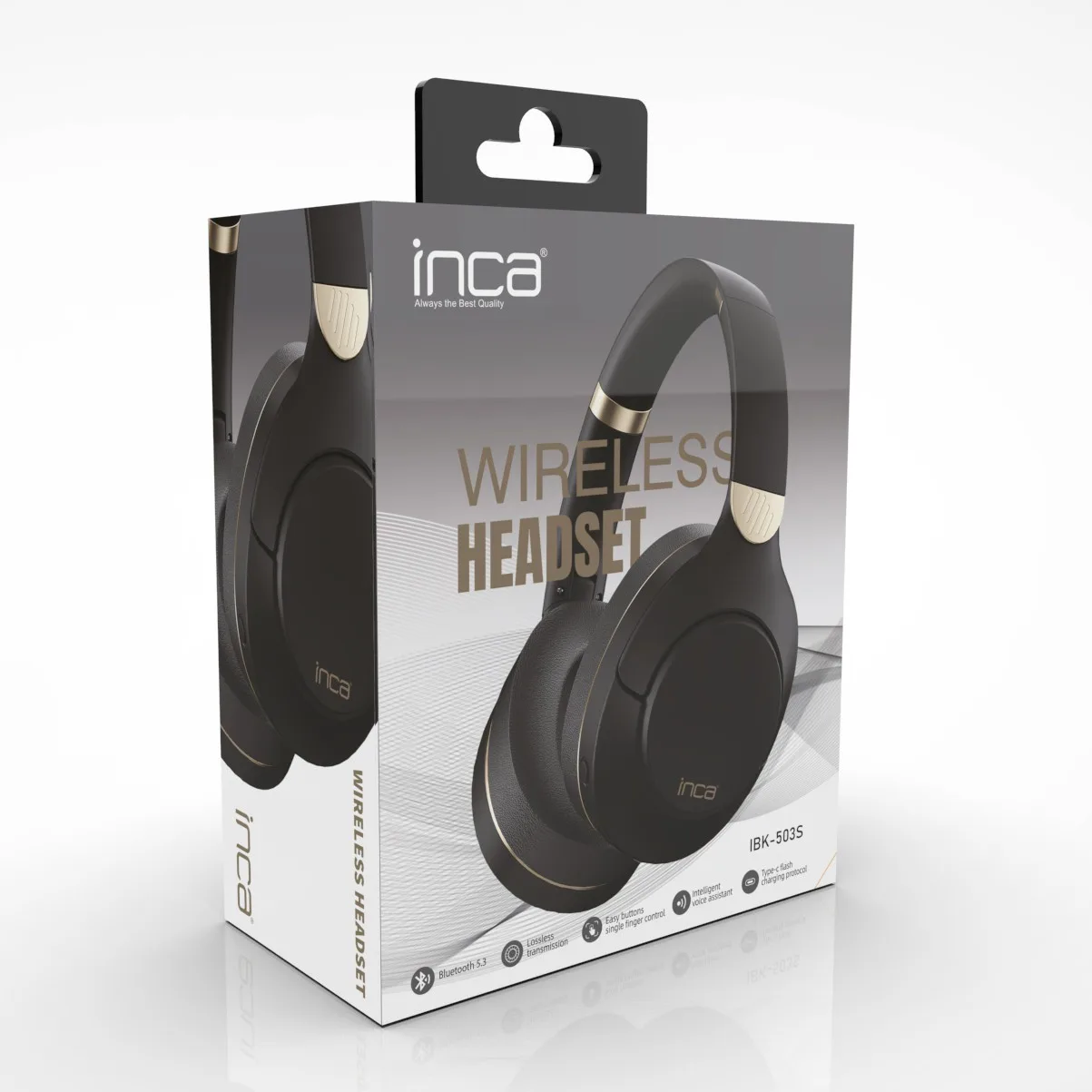 INCA Bluetooth Headset IBK-503S Version 5.3 - Headset, Ansicht 3