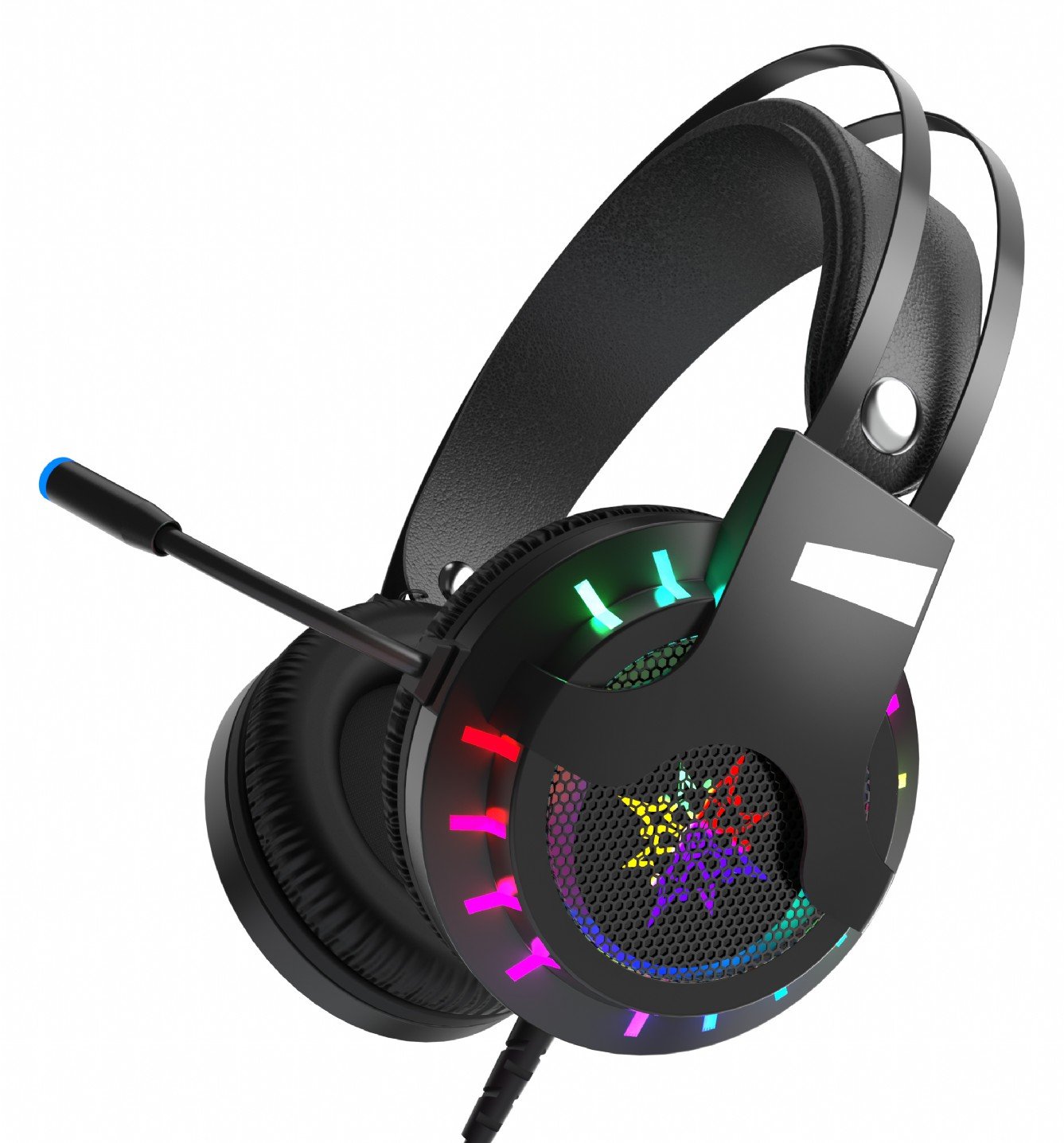 INCA IGK-TX12 - Kabelgebunden - Gaming - Kopfhörer - Schwarz