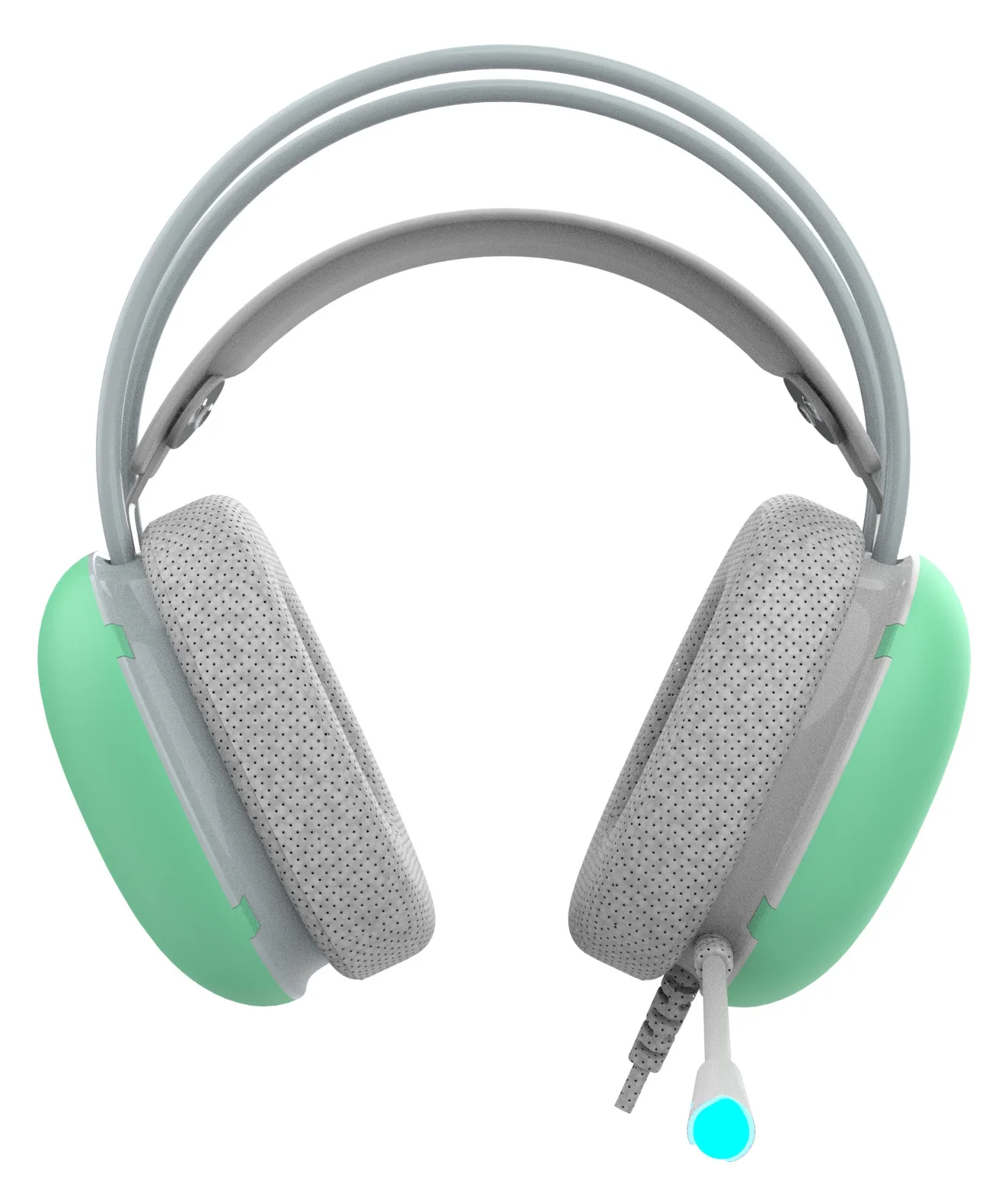 INCA IGK-X8Y - Kabelgebunden - 20 - 20000 Hz - Gaming - 320 g - Kopfhörer - Grau, Ansicht 4