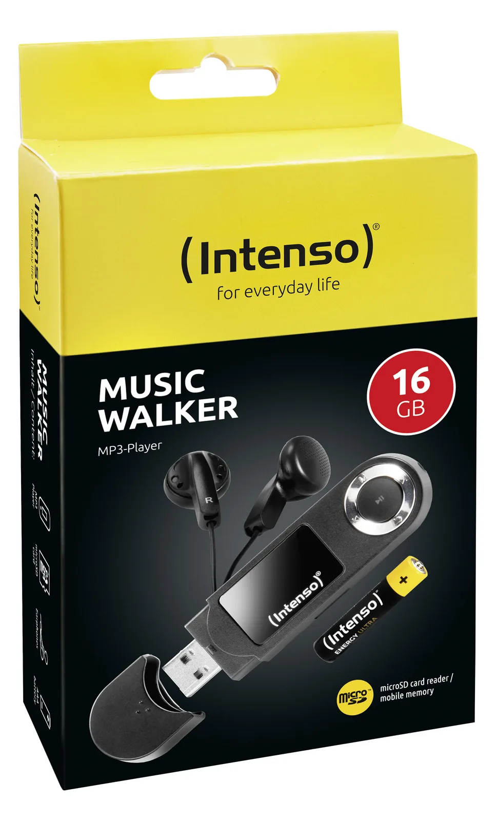 Intenso Music Walker - Digital Player - 16 GB, Ansicht 3