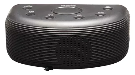Inter Sales Denver CR-430 - Uhr - Analog & Digital - FM - PLL - LED - 1,52 cm (0.6") - Schwarz, Ansicht 2
