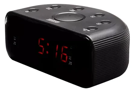 Inter Sales Denver CR-430 - Uhr - Analog & Digital - FM - PLL - LED - 1,52 cm (0.6") - Schwarz, Ansicht 4