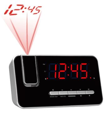 Inter Sales Denver CRP-618 - Uhr - Digital - FM - PLL - LED - 3,05 cm (1.2 Zoll) - Rot von LumaTech