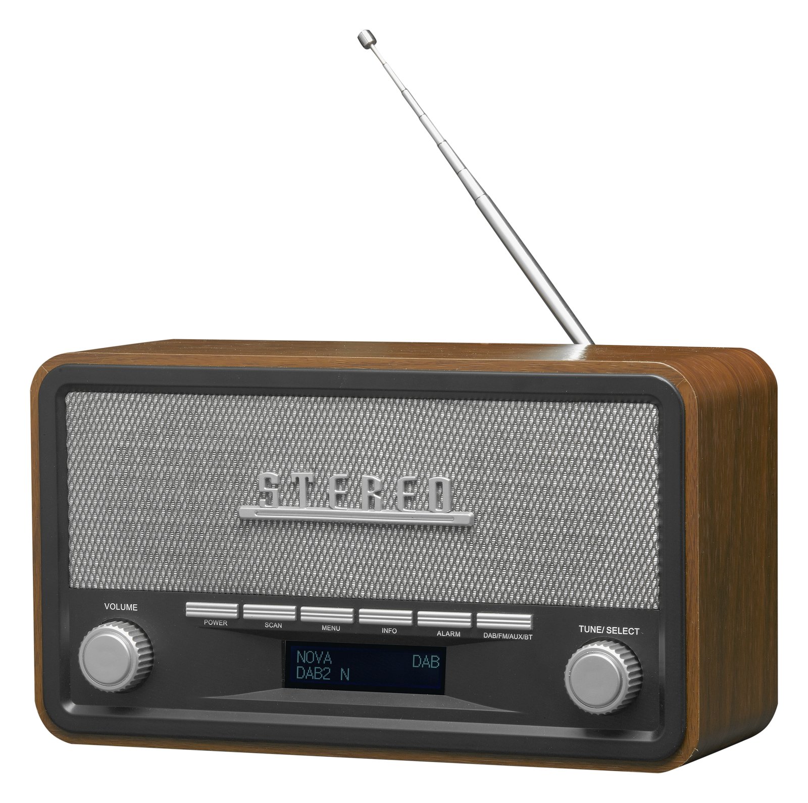 Inter Sales DENVER DAB-18 - Radiouhr - 4 Watt
