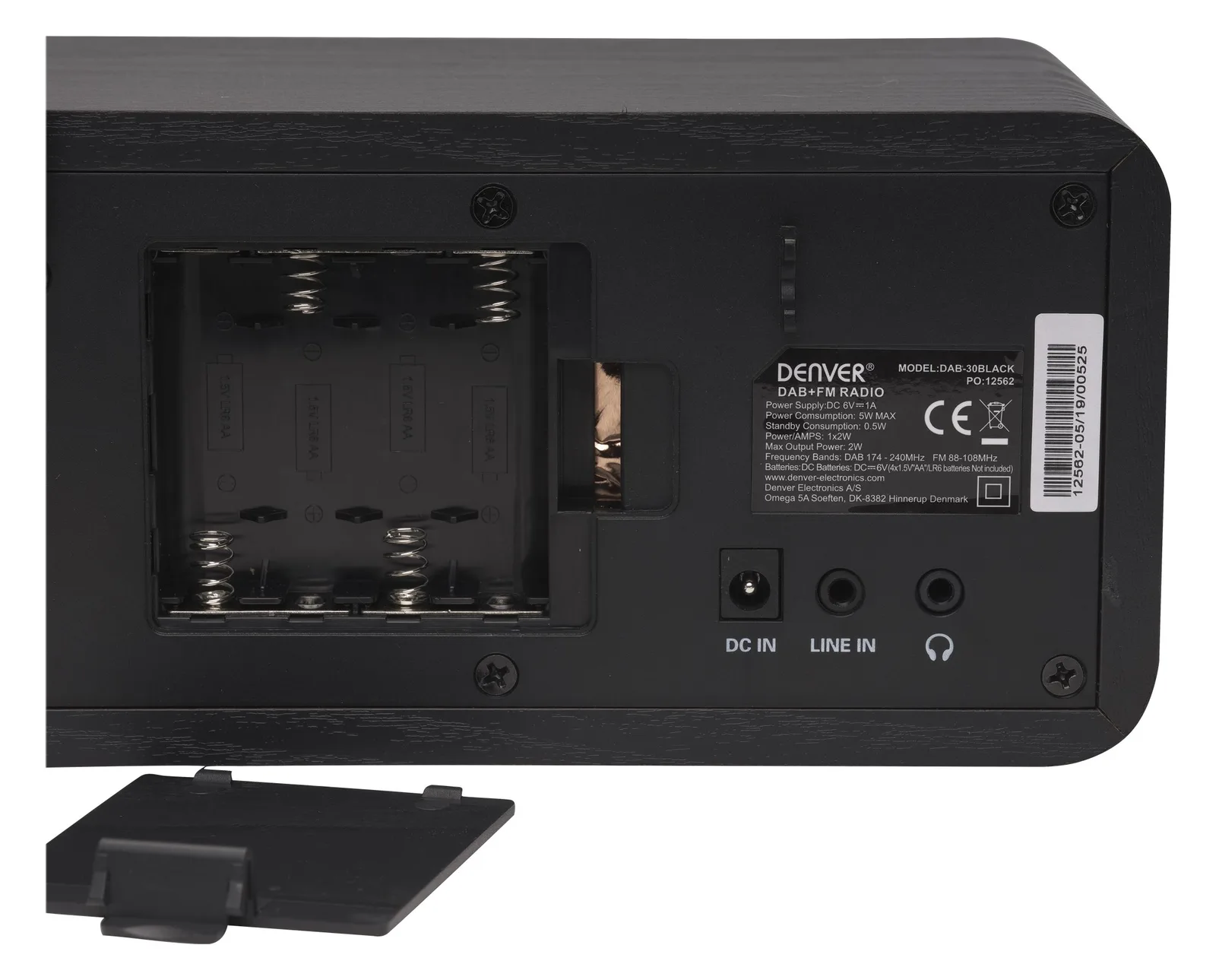 Inter Sales DENVER DAB-30 - Tragbares DAB-Radio - 1 Watt, Ansicht 3