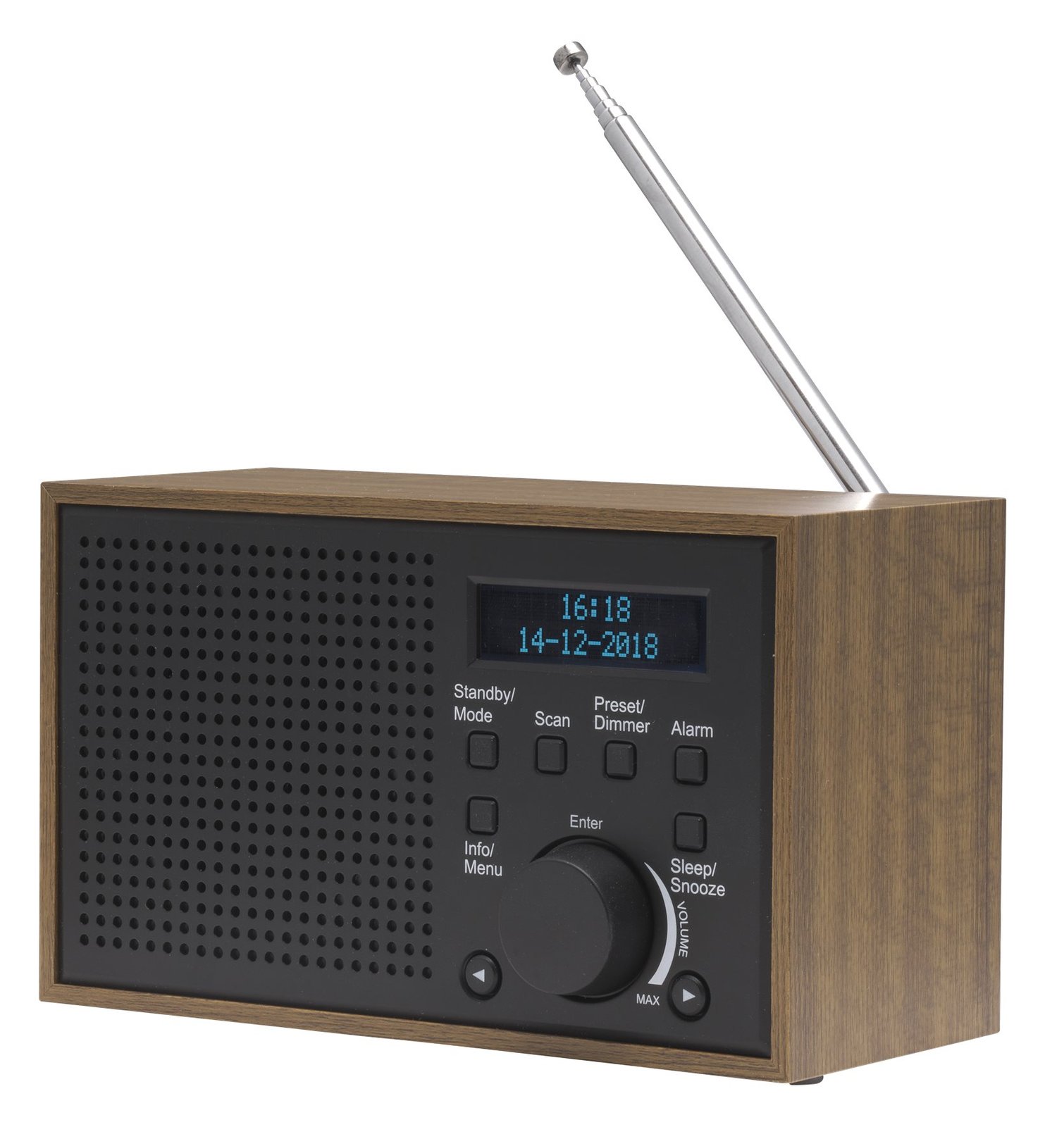 Inter Sales DENVER DAB-46 - Tragbares DAB-Radio - 2 Watt