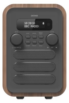 Inter Sales DENVER DAB-48 - DAB-Radio - 2.5 Watt (Gesamt) von LumaTech