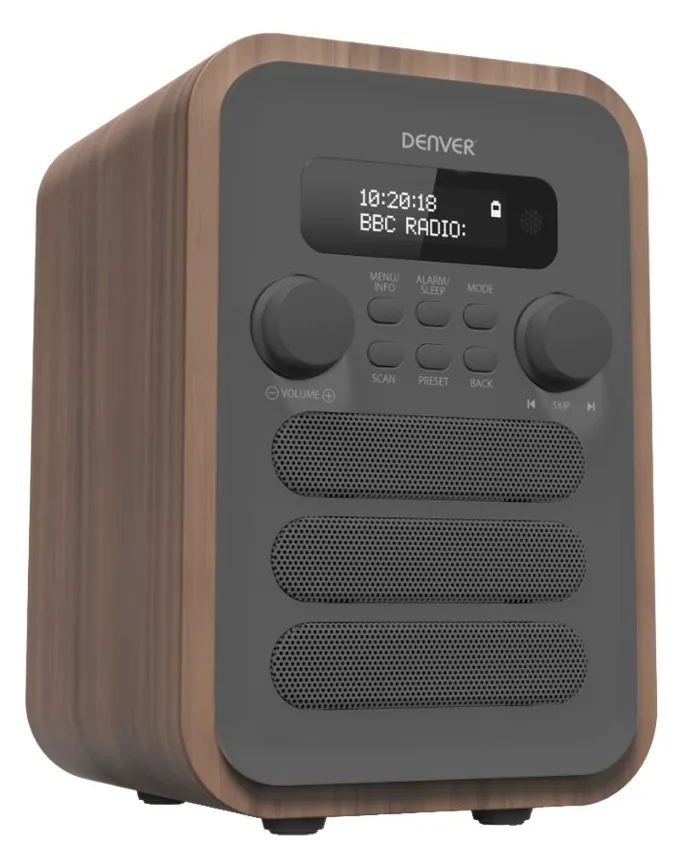 Inter Sales DENVER DAB-48 - DAB-Radio - 2.5 Watt (Gesamt), Ansicht 3