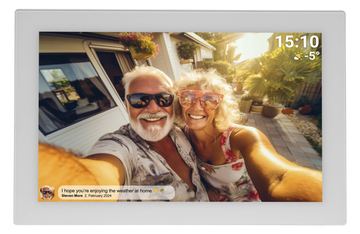 Inter Sales DENVER FRAMEO - Digitaler Fotorahmen - 16 GB - 25.7 cm (10.1") von LumaTech