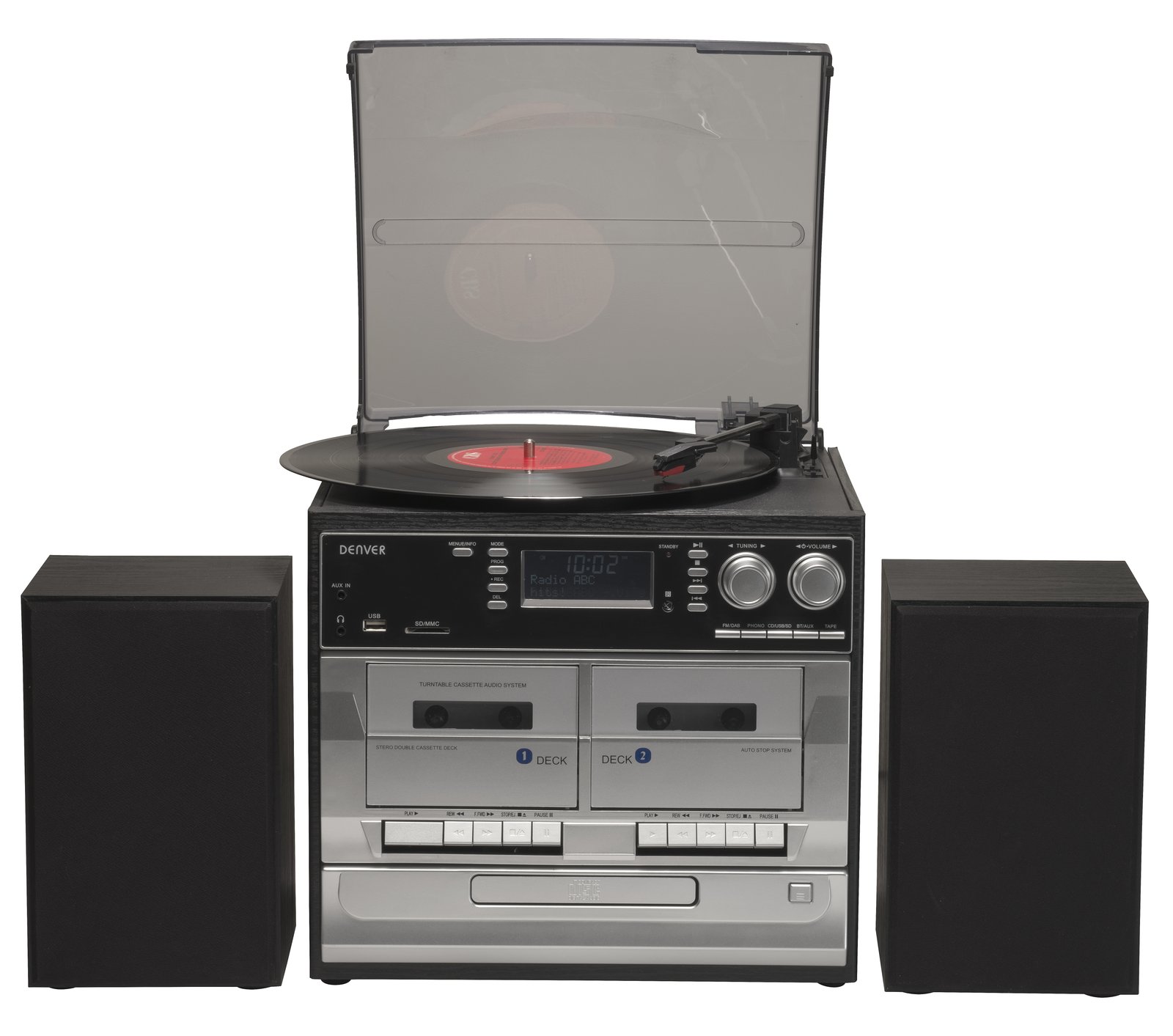 Inter Sales DENVER MRD-166 - Audiosystem - 4 Watt (Gesamt)