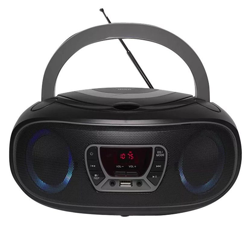Inter Sales DENVER TCL-212BT - Ghettoblaster - 4 Watt - Grau