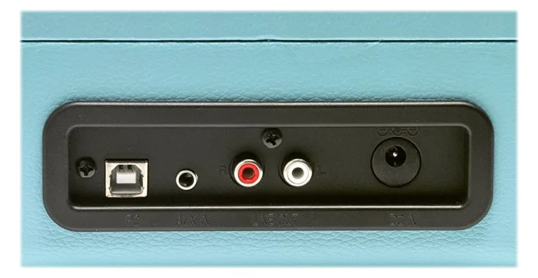 Inter Sales DENVER VPL-120 - Plattenspieler - Blau, Ansicht 4