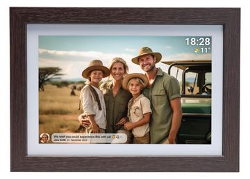 Inter Sales Frameo PFF-1042DW 10.1" - Digitaler Foto-Rahmen - 16 GB von LumaTech