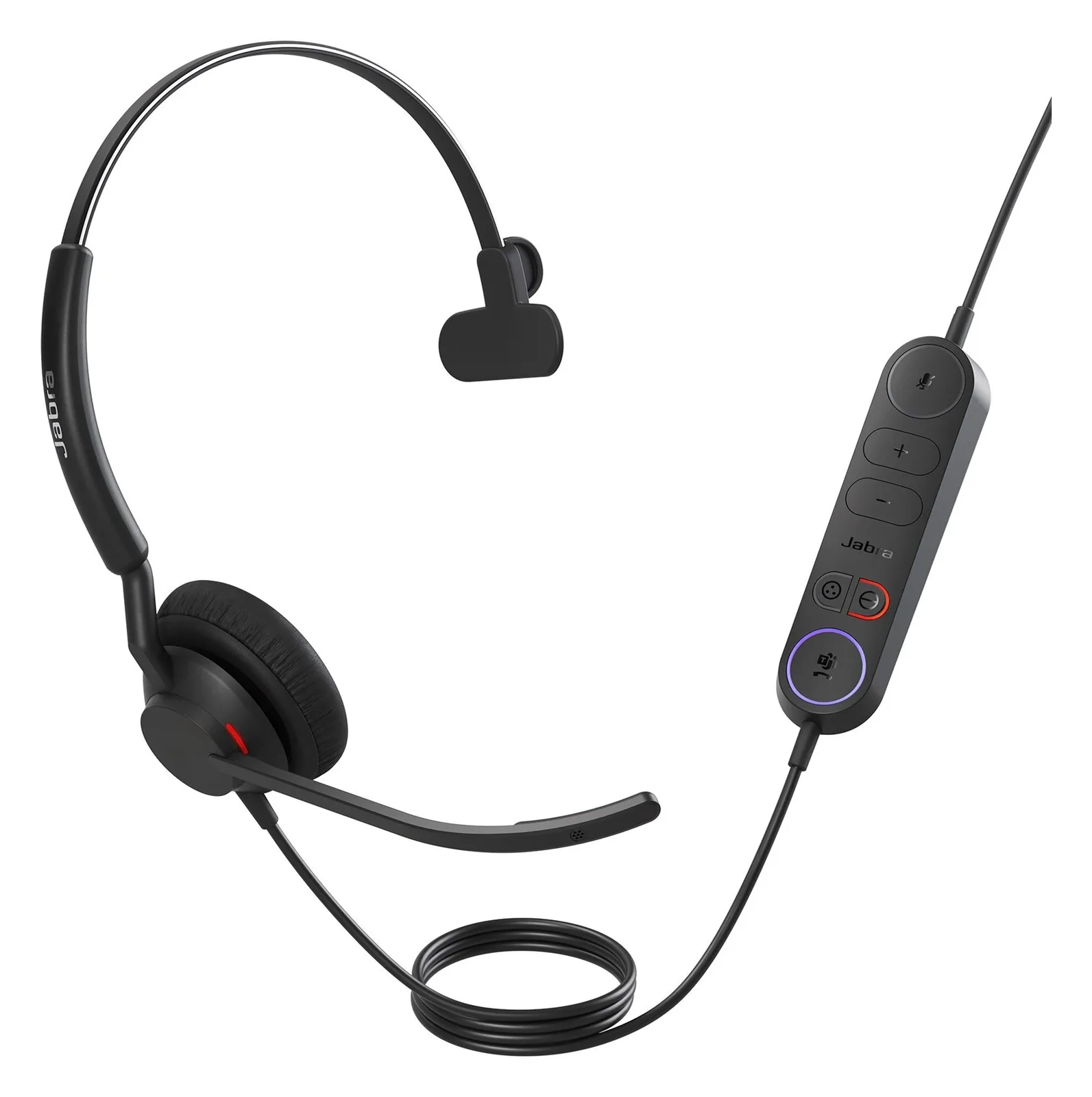 Jabra Engage 40 Mono - Headset - On-Ear - kabelgebunden - 2,4 m Microsoft Teams In-line, Ansicht 3