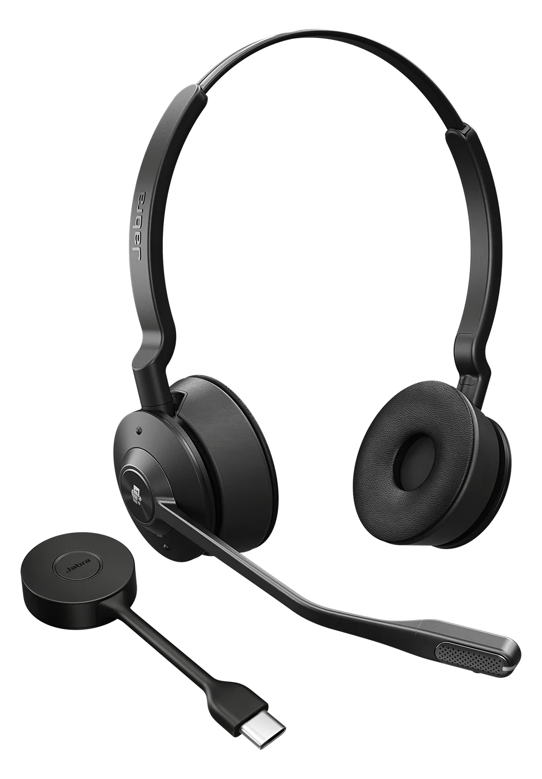 Jabra Engage 55 Stereo - Headset - On-Ear - DECT - USB Typ-C, Ansicht 2