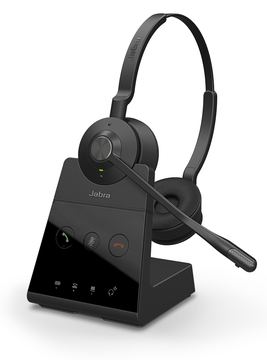 Jabra Engage 65 Stereo - Kabellos - Büro/Callcenter - 40 - 16000 Hz - 82 g - Kopfhörer - Schwarz von LumaTech