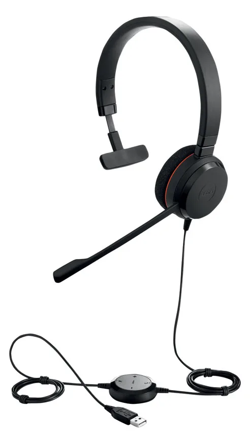 Jabra Evolve 20 USB C/A UC Mono - Mono, Ansicht 4