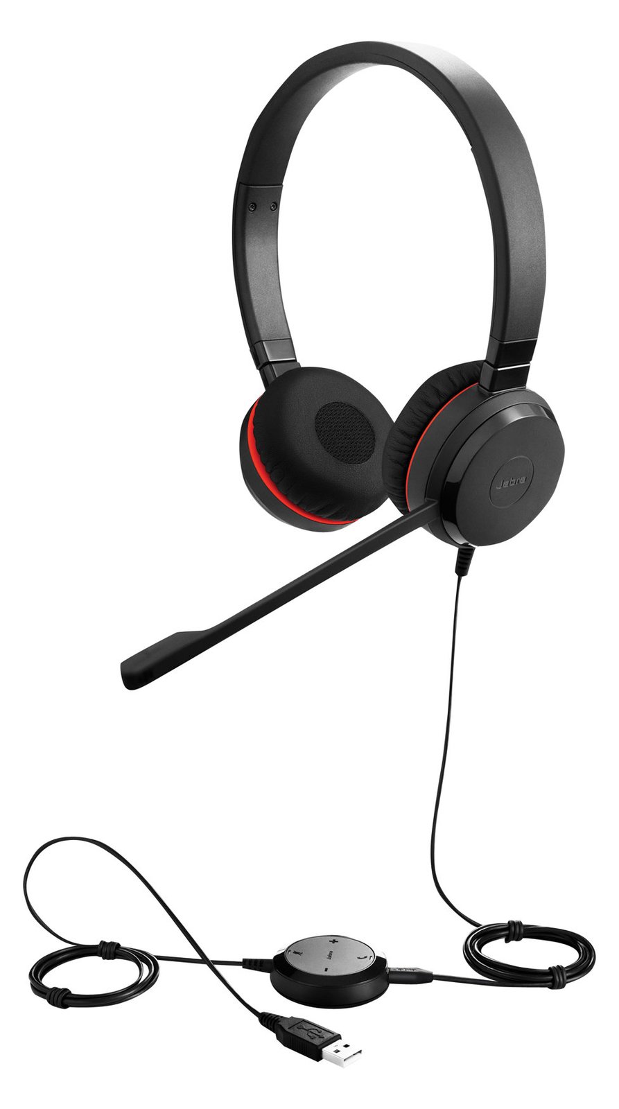 Jabra Evolve 30 II MS stereo - Headset - On-Ear