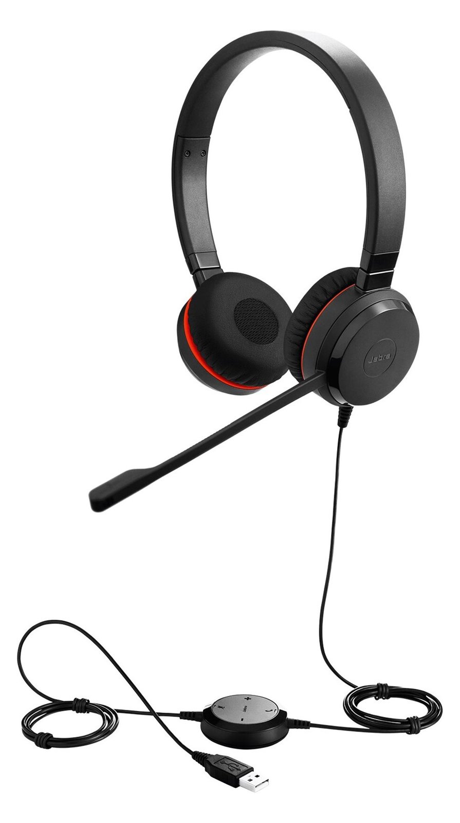 Jabra Evolve 30 II UC stereo - Headset - On-Ear