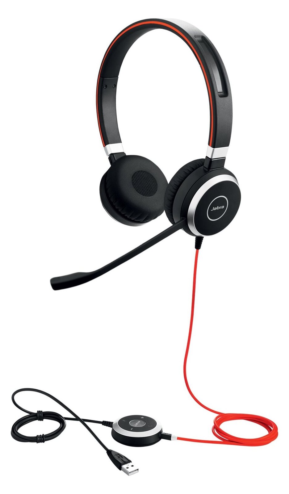 Jabra Evolve 40 UC stereo - Headset - On-Ear
