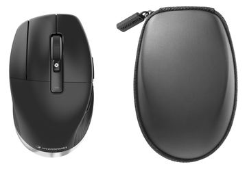 3Dconnexion CadMouse Pro Wireless Left - Maus - ergonomisch - Für Linkshänder - 7 Tasten - kabellos - Bluetooth von LumaTech